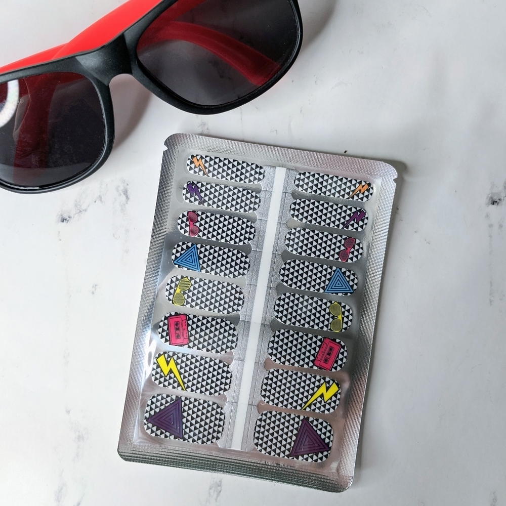 5 for $20 Nail Wrap - 80's Rock